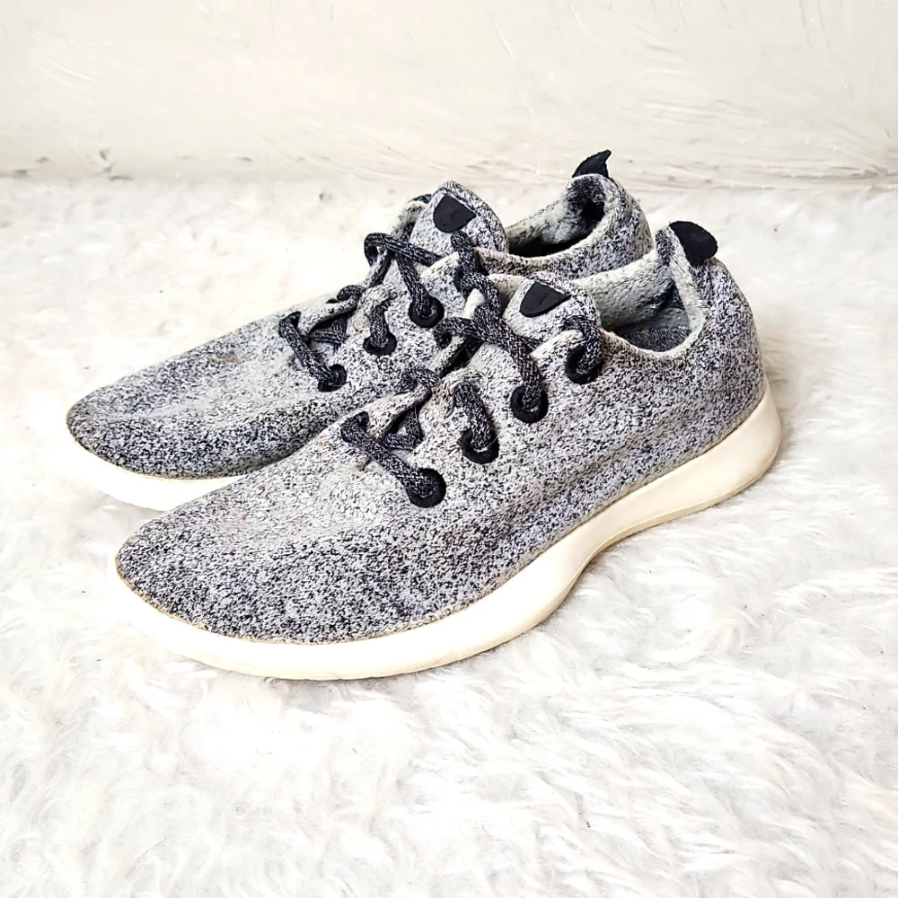 Allbirds wool runners gray sneakers tennis shoes women's 9 - Picture 1 of 7